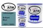 Preview: Volkswagen, Brilliant Blue, L50H (1969): 1L Lackdose + 1L Klarlack + 500ml Härter - Set, von ATW Autoteile West.
